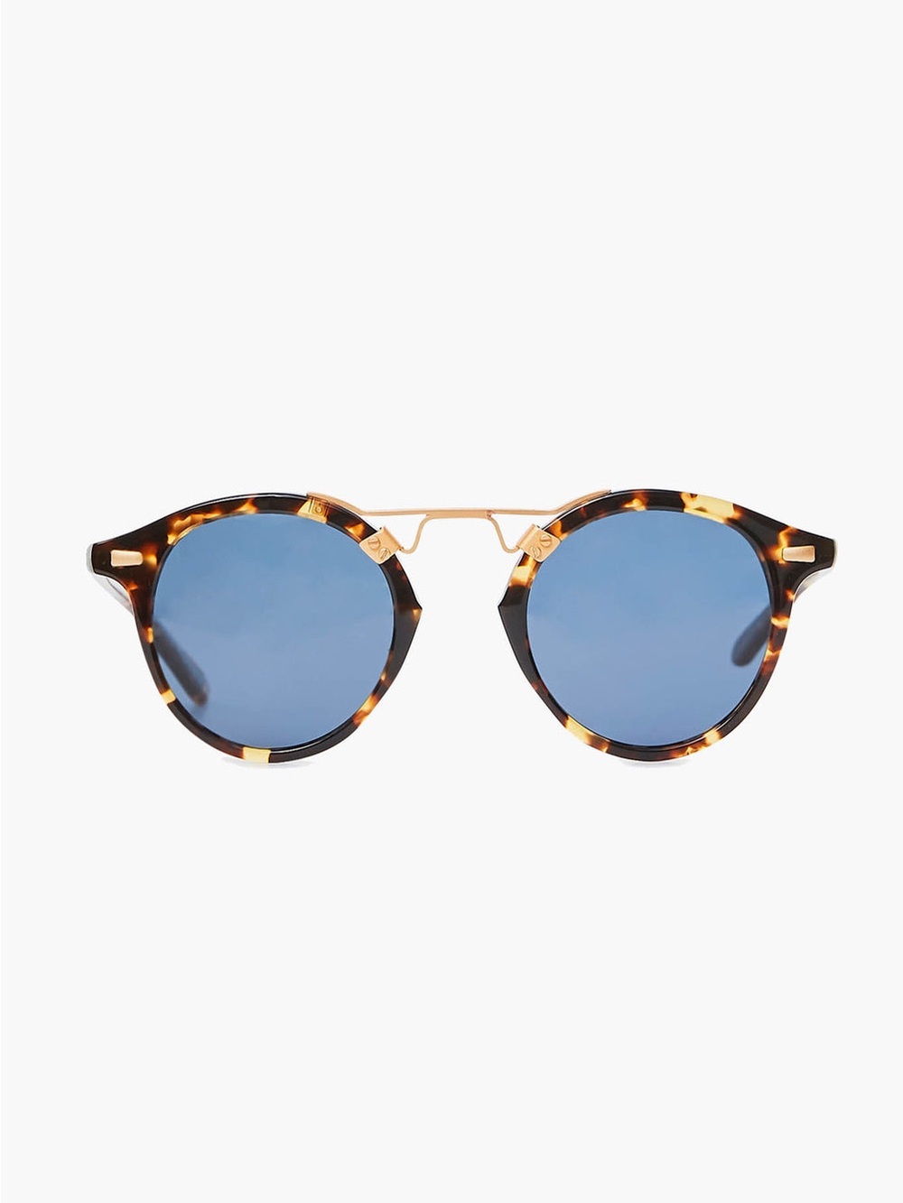 KREWE du optic Bengal Polarized 24k St. Louis Sunglasses